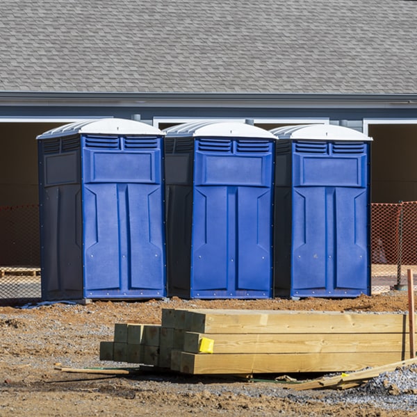 what is the expected delivery and pickup timeframe for the portable restrooms in Port Elizabeth